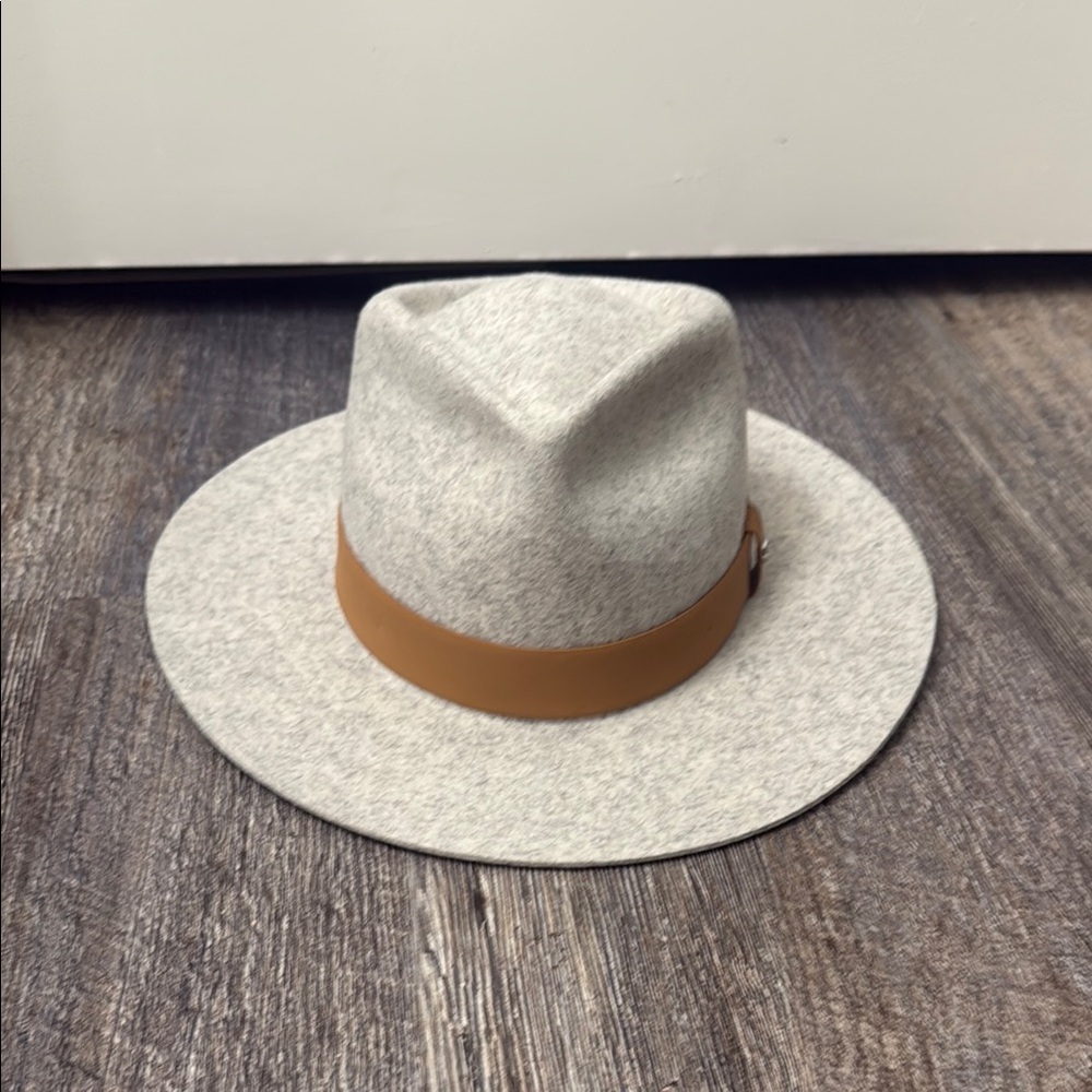 Kooringal wool safari hat in light grey